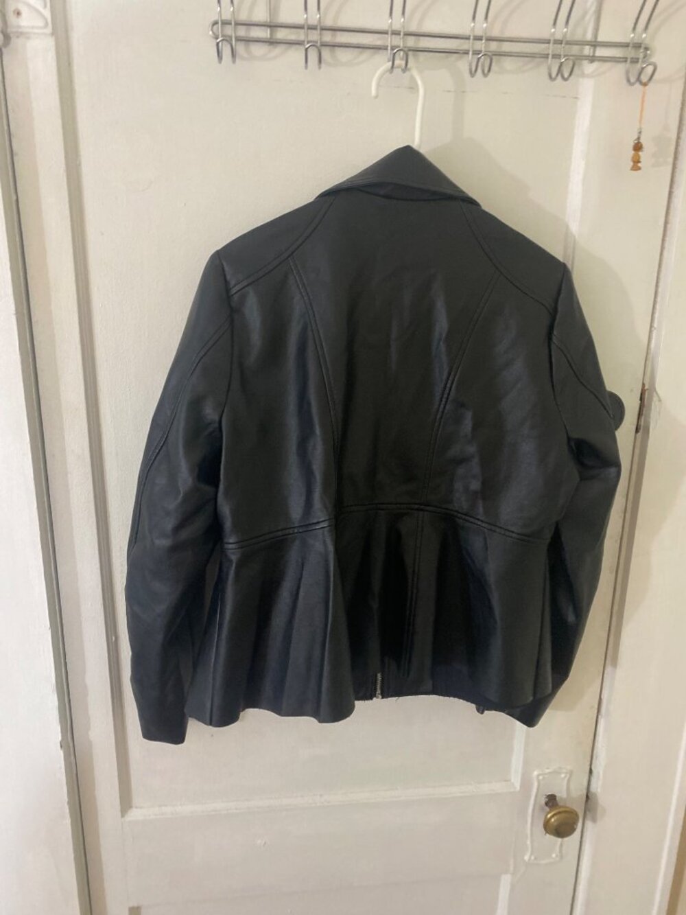 Torrid Women's Black Faux Leather Full Zip Jacket - 0 (Medium) - Picture 3 of 13